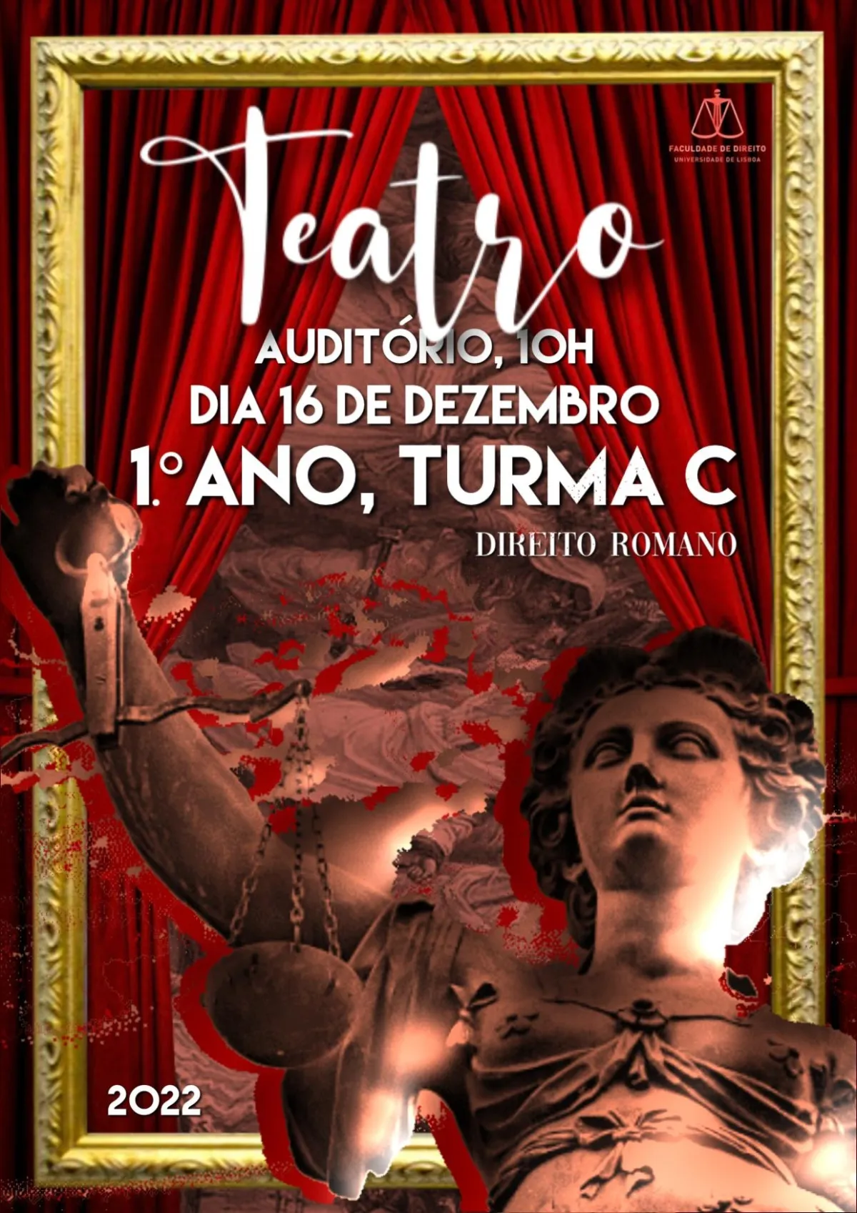 Teatro - Venha conhecer o Direito Romano - 1.º ano, turma C